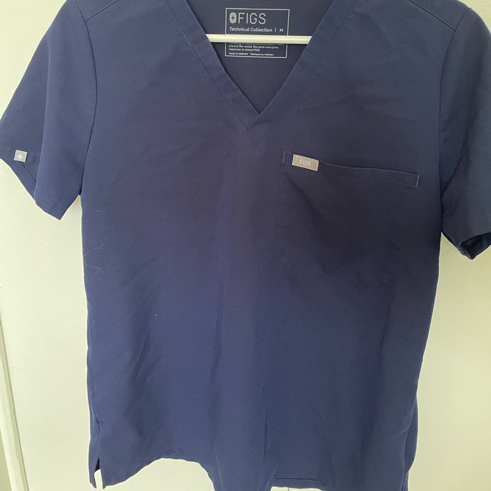 Fig Scrubs / Navy Blue Set